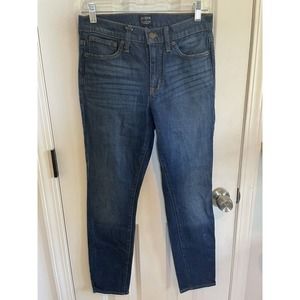 J. Crew Women's Skinny Jeans - Dark Blue